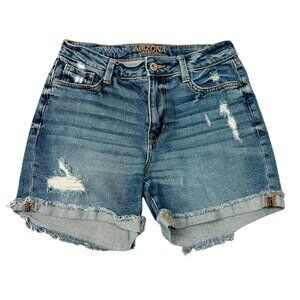 Arizona Jean Co. Women’s Distressed Blue Jean Shorts - Size 5